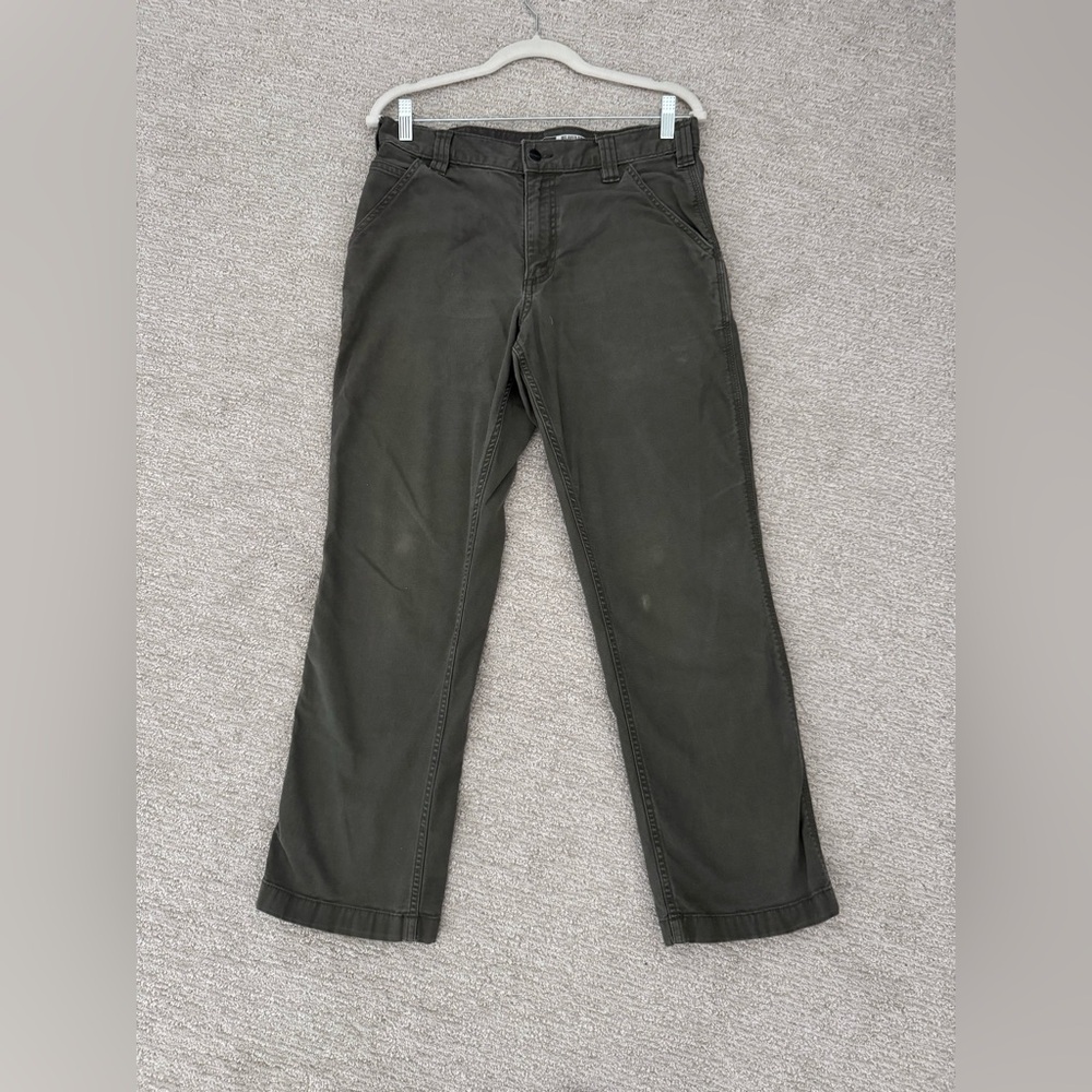 Carhartt 32x30  jeans mens Green Moss  Relaxed Fit